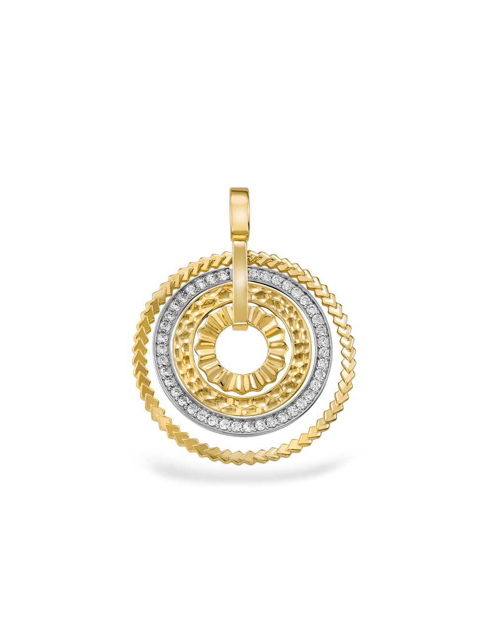 Anhänger 925/- Silber mit Zirkonia