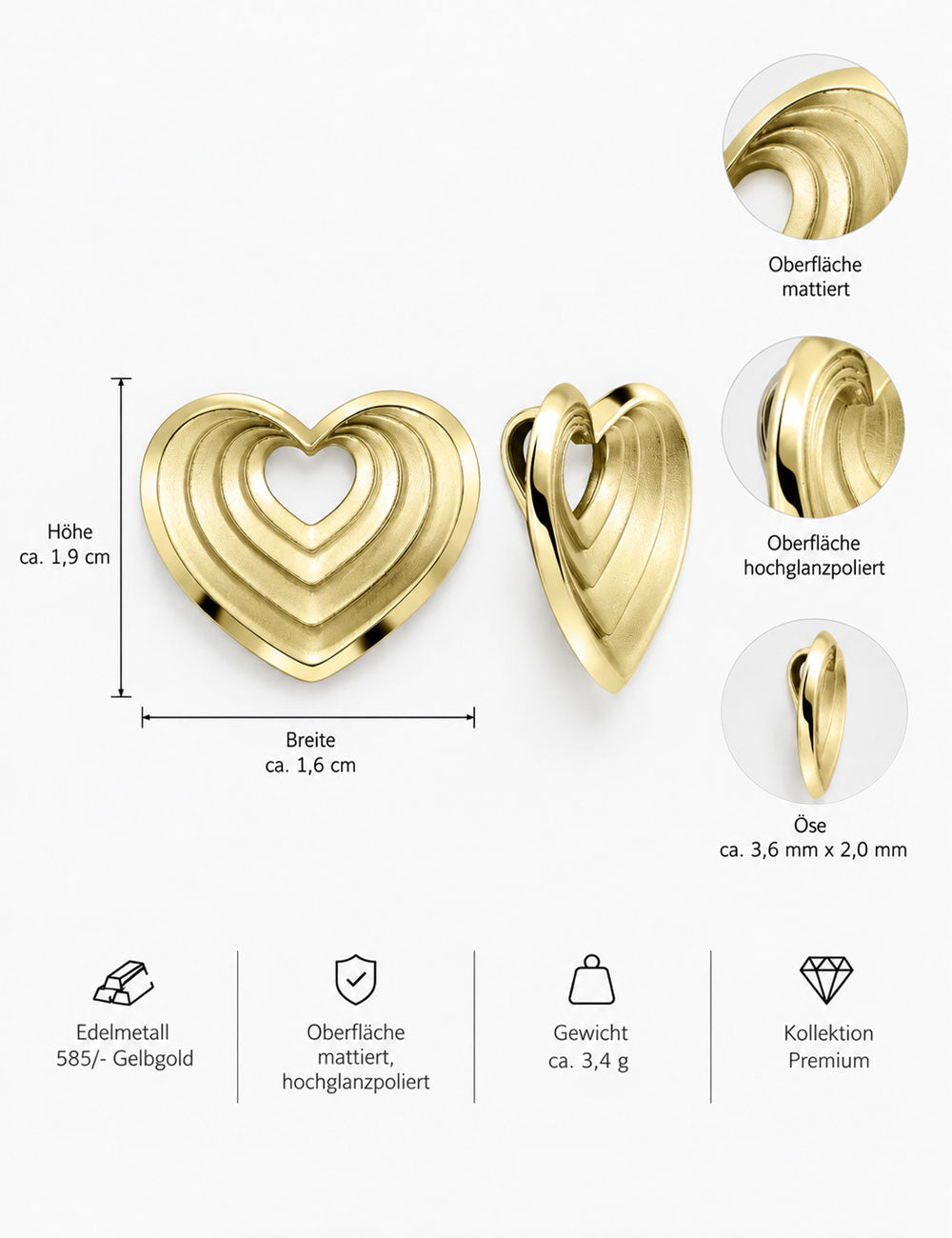 #Edelmetall_585/- Gelbgold