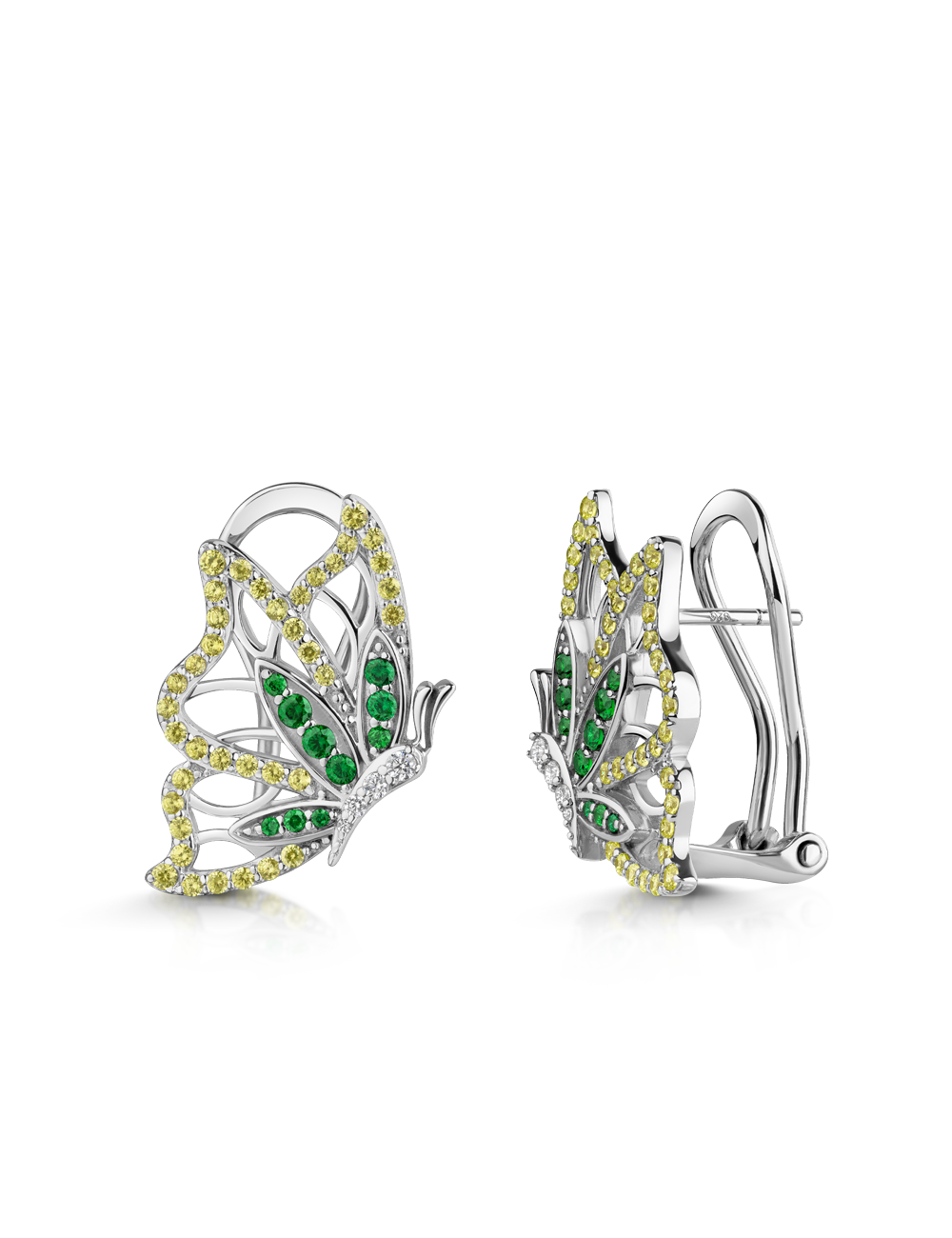 Clipstecker "Schmetterling" 925/- Silber