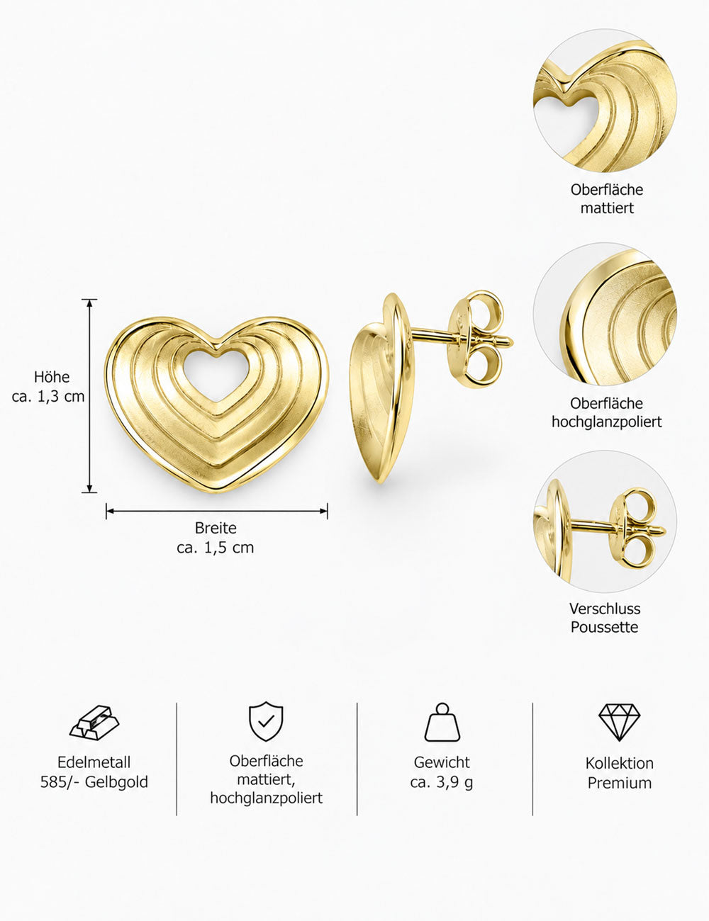 #Edelmetall_585/- Gelbgold