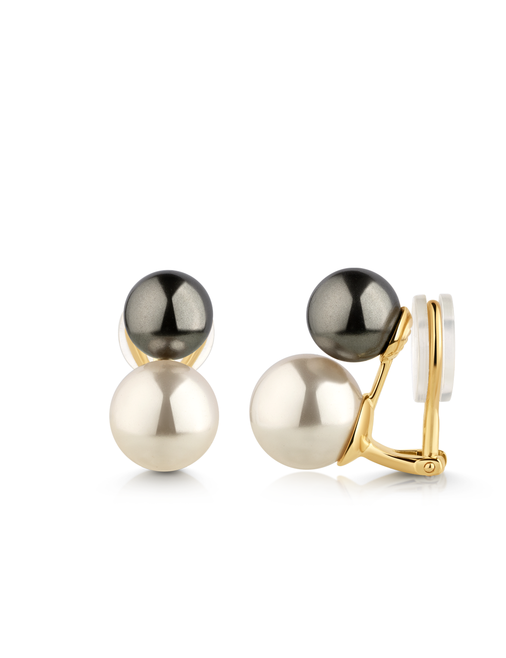 #Muschelkernperle_anthrazit