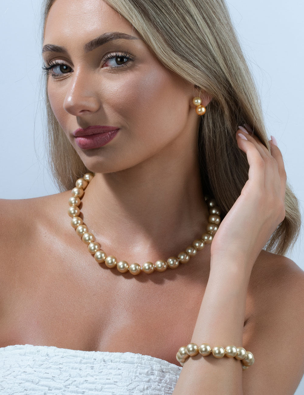 #Muschelkernperle_tahitigelb