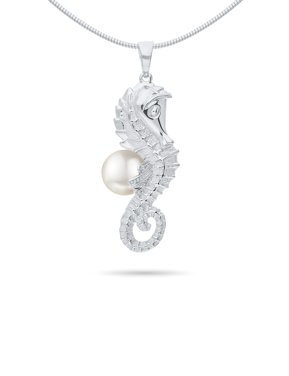 #Muschelkernperle_weiß