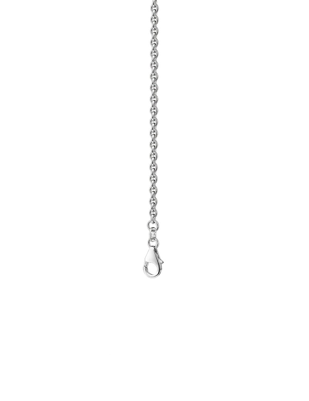 Collier „Love“ – 925 Silber rhodiniert, 47 cm