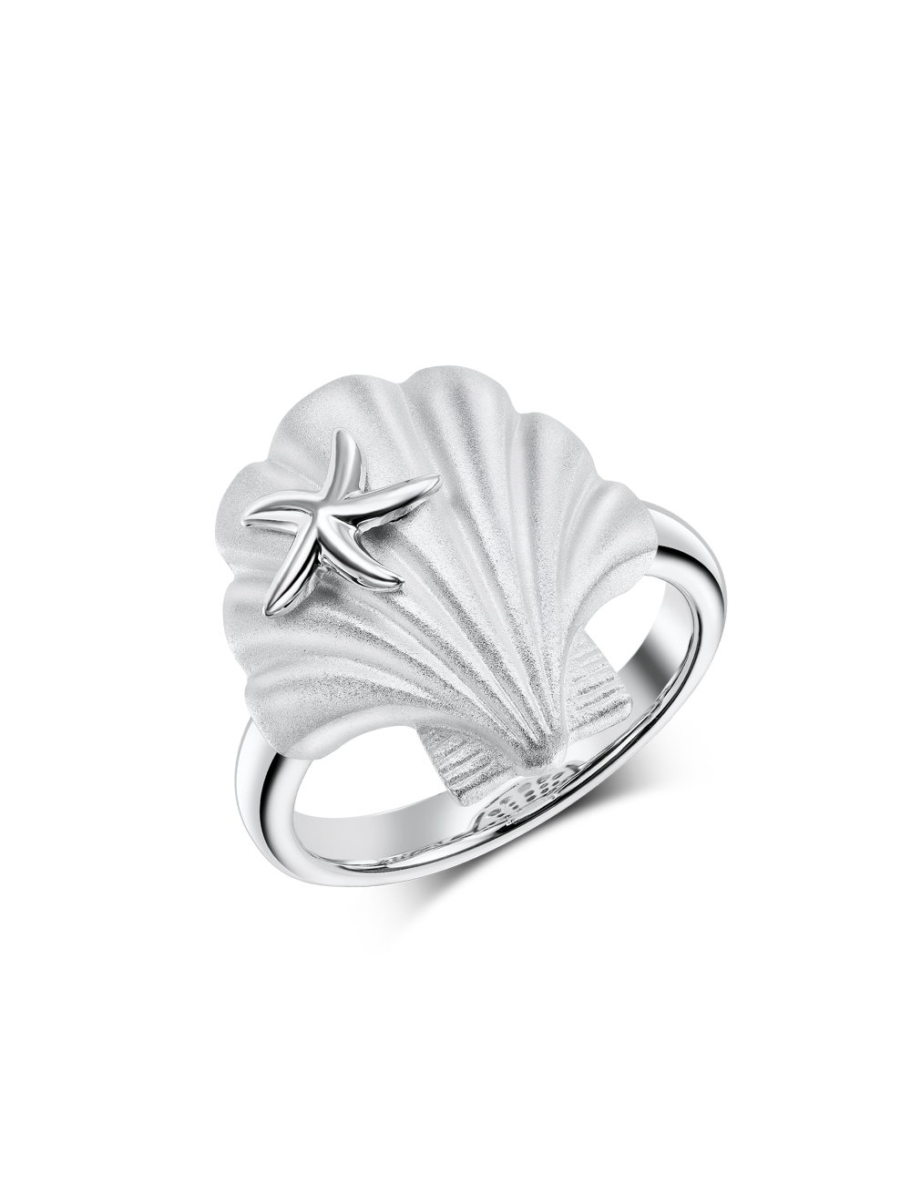 Ring Muschel 925/- Silber