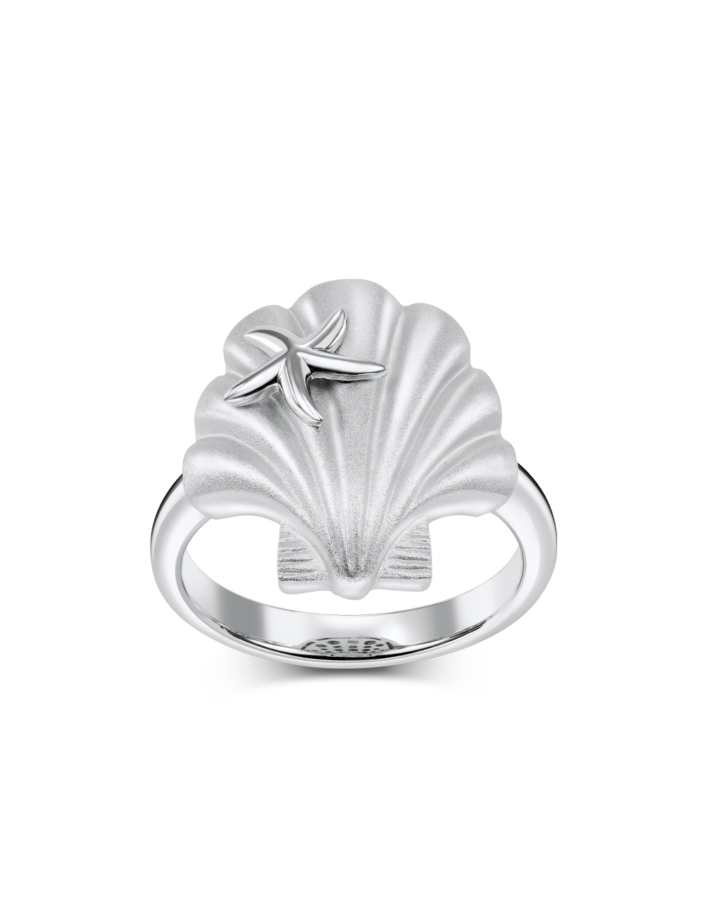Ring Muschel 925/- Silber