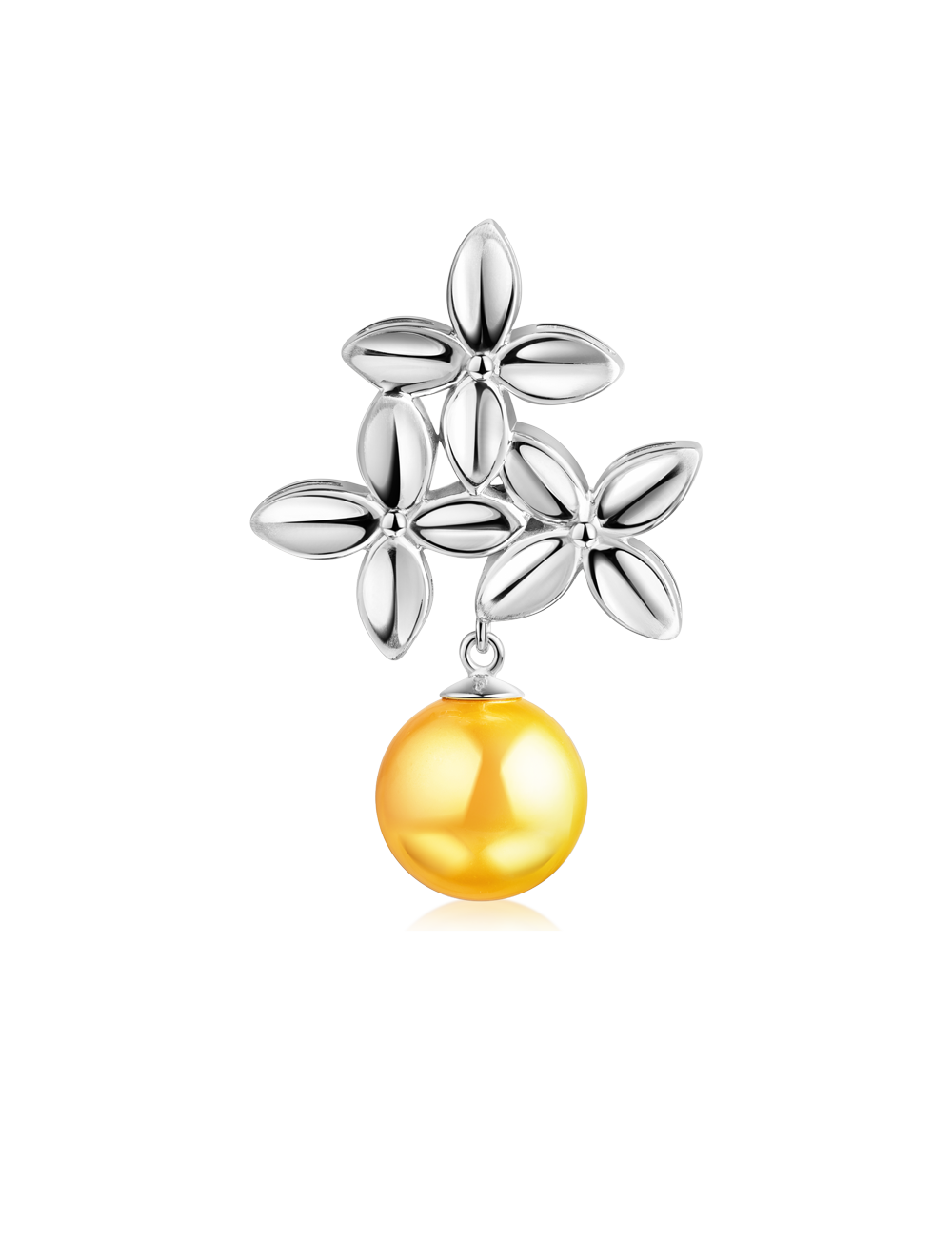 Anhänger Blume 925/- Silber