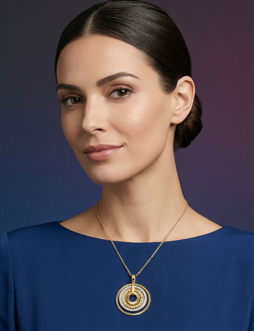 Anhänger 925/- Silber mit Zirkonia