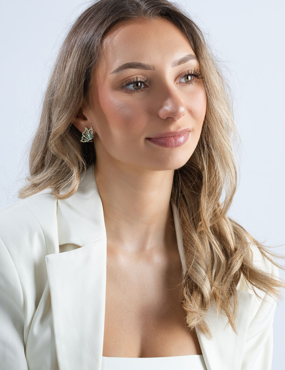 Clipstecker "Schmetterling" 925/- Silber