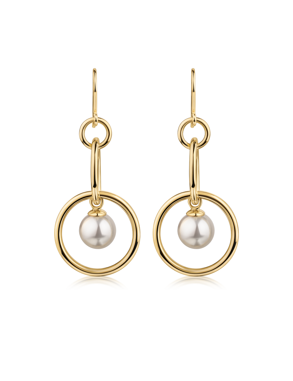 Ohrhänger 925/- Silber goldplattiert