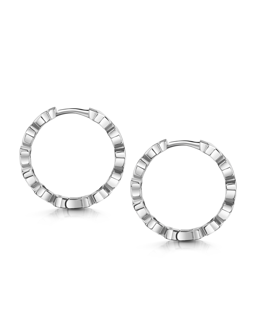 Creolen "Sterne" 925/- Silber