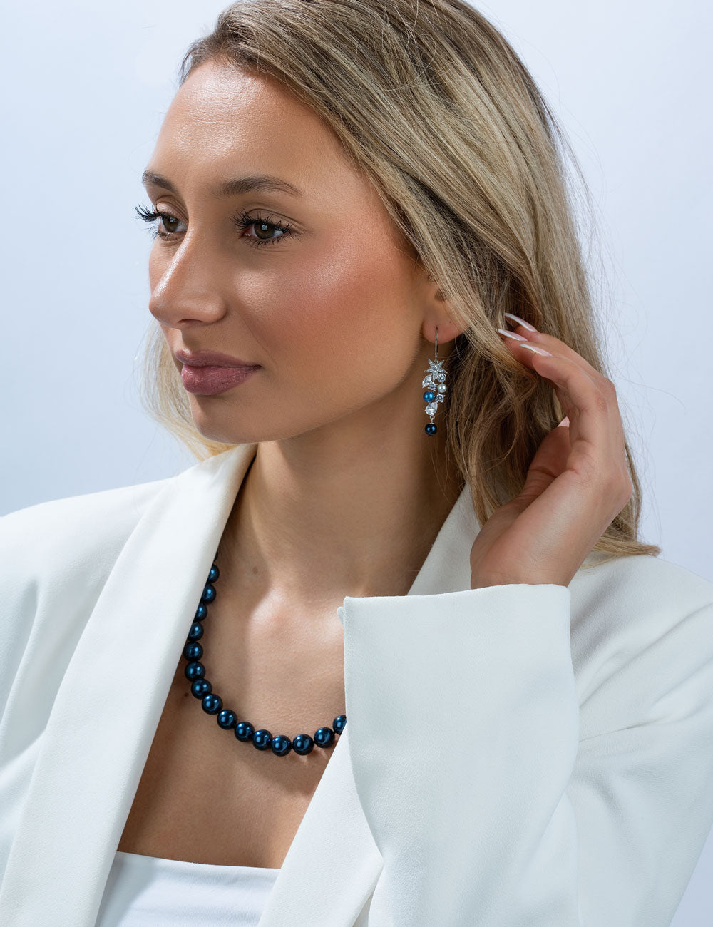 Collier Muschelkernperle 10 mm