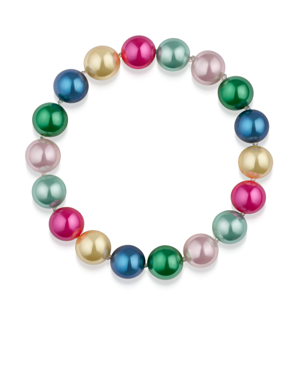 #Muschelkernperle_multi-smaragd