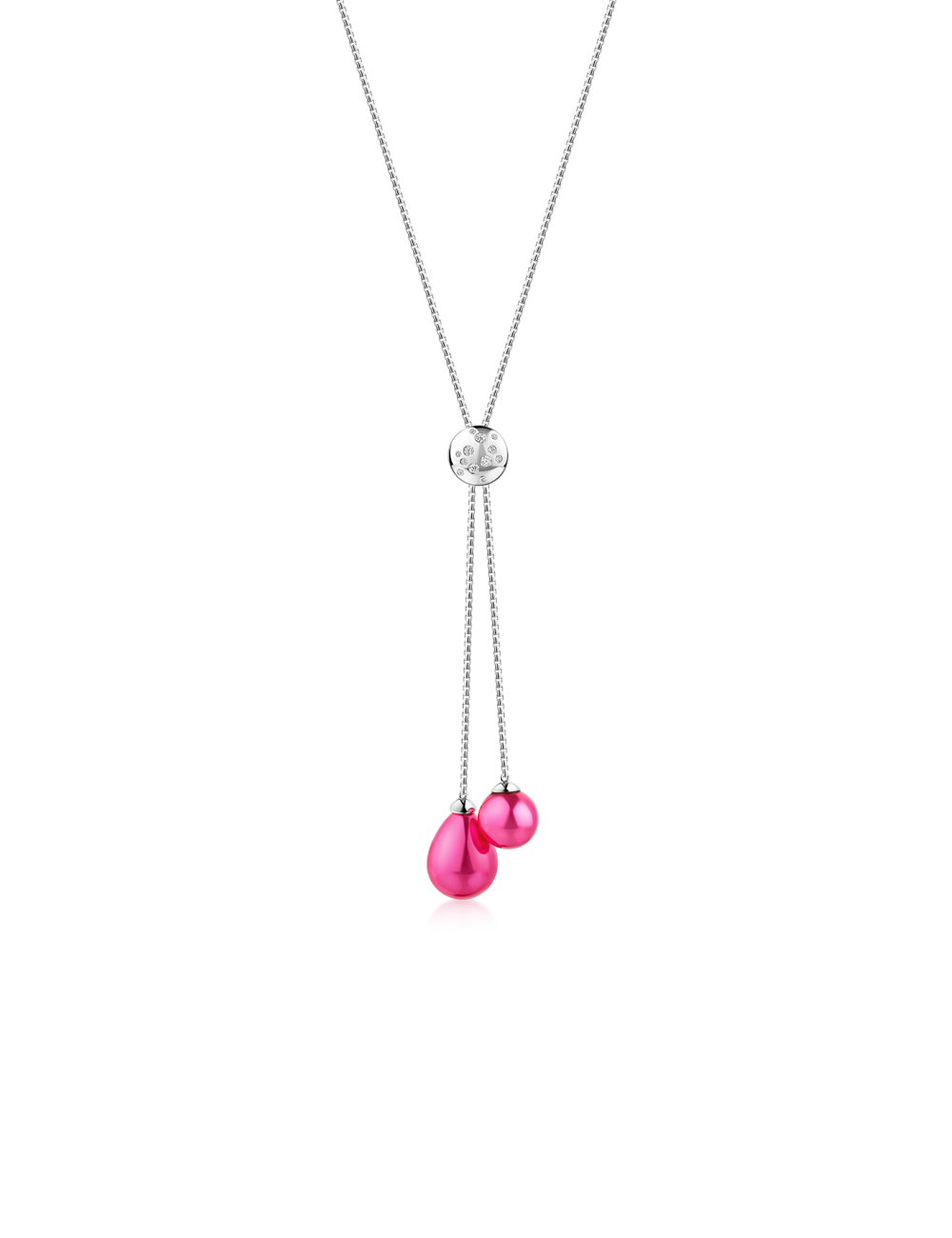 #Muschelkernperle_pink